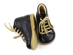 Angulus sort sko med snørebånd